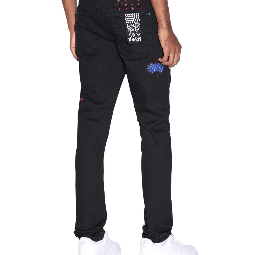 Ksubi black van wrinkle jeans 32x32 New York